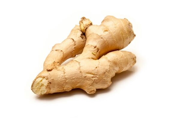 Ginger root - a natural aphrodisiac, is a component of penis enlargement gels